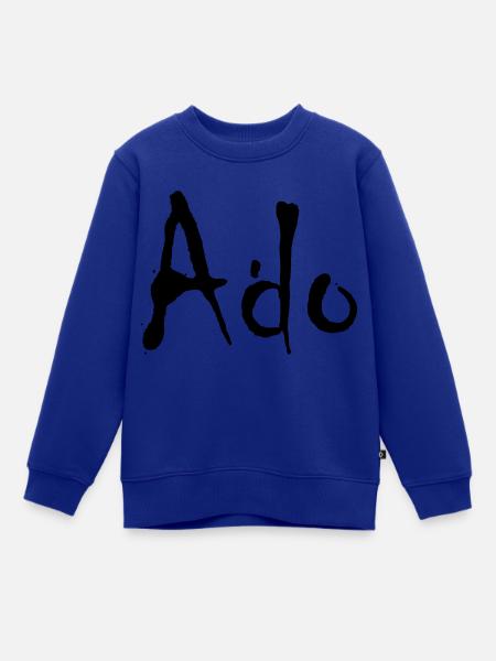 ado - Kinder Premium Organic Sweatshirt - Royalblau
