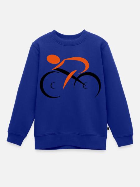 Fahrrad - Kinder Premium Organic Sweatshirt - Royalblau