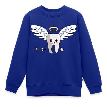 Zahnfee Karneval Fasching Fasnacht Kostüm - Kinder Premium Organic Sweatshirt - Royalblau - Vorne - AI Model Kid Female (0cm)