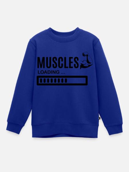 T Shirt Desings - Kinder Premium Organic Sweatshirt - Royalblau