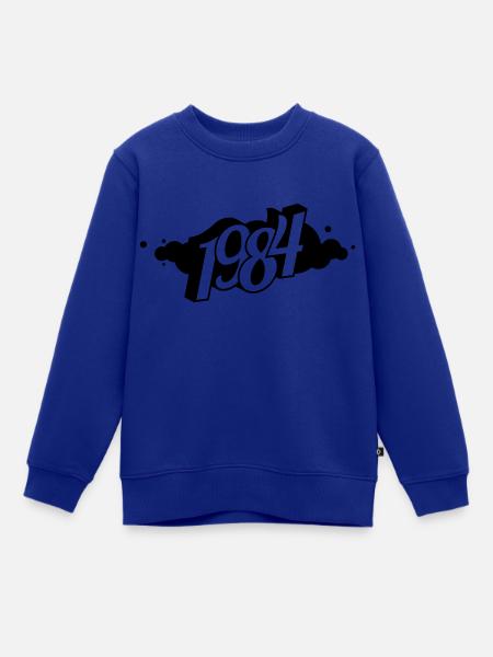 PRODUKT 1984 - Kinder Premium Organic Sweatshirt - Royalblau