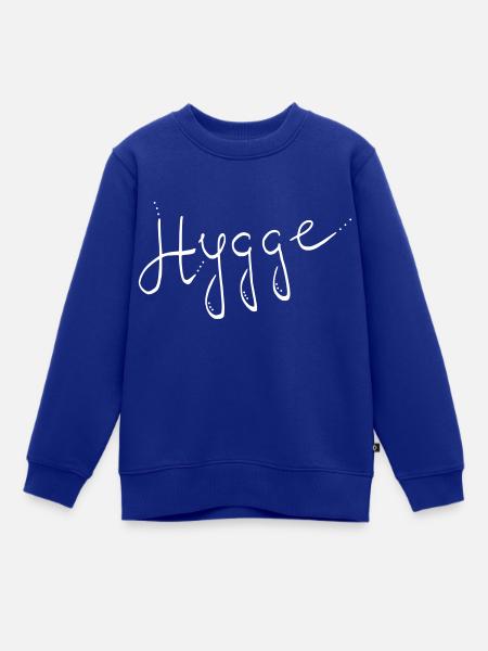 Hygge - Kinder Premium Organic Sweatshirt - Royalblau
