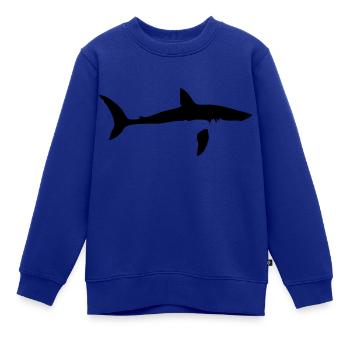 hai hai hai hai hai hai hai hai hai hai hai hai - Kinder Premium Organic Sweatshirt - Royalblau - Vorne - AI Model Kid Female (0cm)