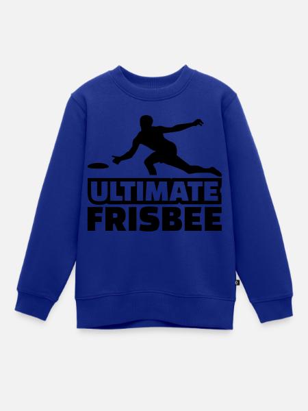 Frisbee - Kinder Premium Organic Sweatshirt - Royalblau