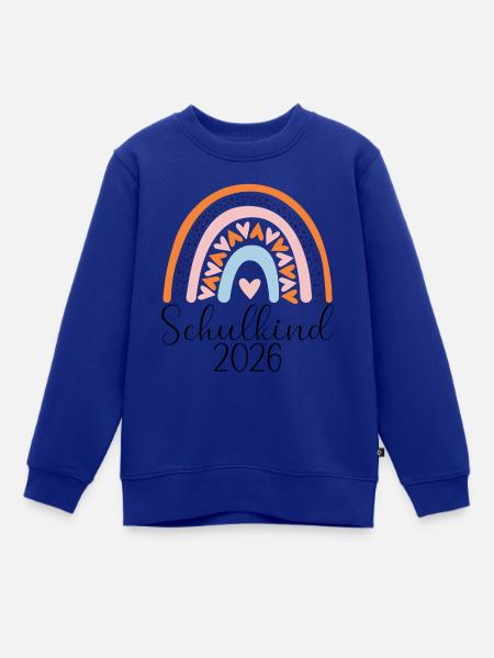 Schulkind6 - Kinder Premium Organic Sweatshirt - Royalblau