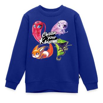 Miraculous Choose Your Kwami - Kinder Premium Organic Sweatshirt - Royalblau - Vorne - AI Model Kid Female (0cm)