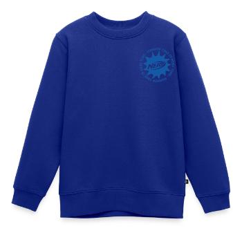 Nerf Summer Time Is Nerf Time Blaues Design - Kinder Premium Organic Sweatshirt - Royalblau - Vorne - AI Model Kid Female (0cm)