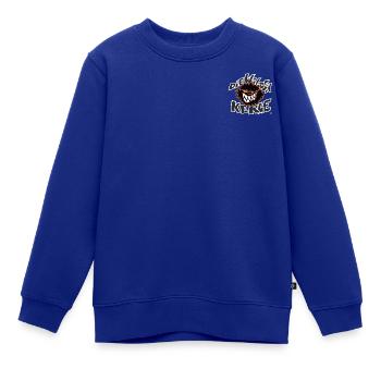 Die wilden Kerle Logo klein - Kinder Premium Organic Sweatshirt - Royalblau - Vorne - AI Model Kid Female (0cm)
