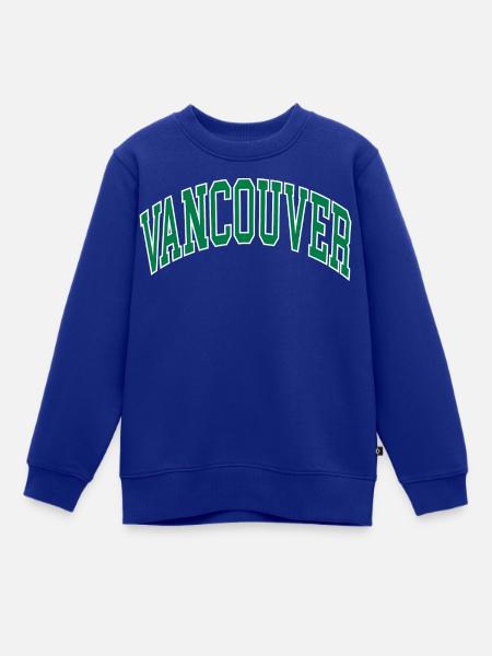 Vancouver - Kinder Premium Organic Sweatshirt - Royalblau