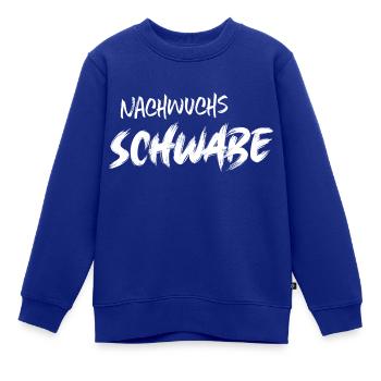 Nachwuchs Schwabe Schwaben Spätzle Kehrwoche - Kinder Premium Organic Sweatshirt - Royalblau - Vorne - AI Model Kid Female (0cm)