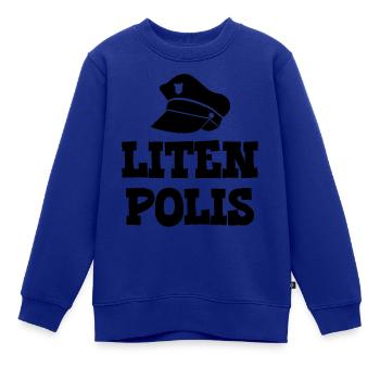 Nachwuchs Polizist Schweden Nachwuchs Polizistin - Kinder Premium Organic Sweatshirt - Royalblau - Vorne - AI Model Kid Female (0cm)