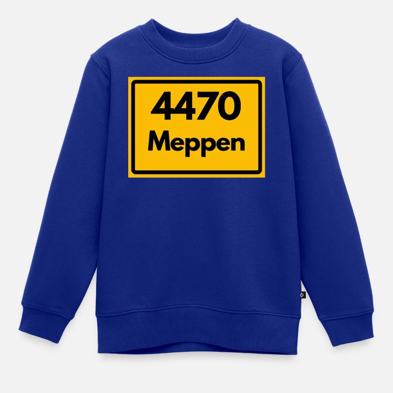 OLD POSTCODE POSTCODE RETRO 4470 MEPPEN - Kids Premium Organic Sweatshirt - royal blue