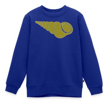 Spiralschnecke Olive Motiv - Kinder Premium Organic Sweatshirt - Royalblau - Vorne - AI Model Kid Female (0cm)