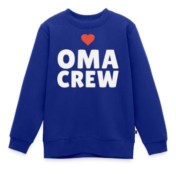 Équipe de Grand-mère Cœur Cadeau Grand-mère Équipe de la Fête des Mères - Sweat Premium enfant bio - bleu roi - Devant - AI Model Kid Female (0cm)