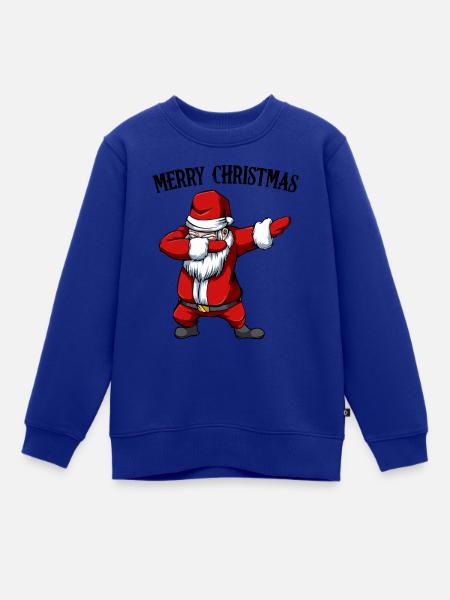 Weihnachtsmann - Kinder Premium Organic Sweatshirt - Royalblau
