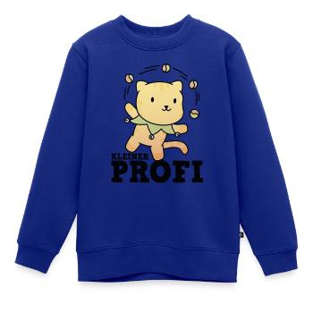 Jonglieren Lernen - Kinder Premium Organic Sweatshirt - Royalblau - Vorne - AI Model Kid Female (0cm)