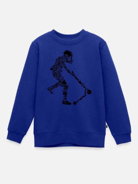 Scooter - Kinder Premium Organic Sweatshirt - Royalblau