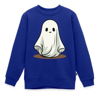 Boo Boo Halloween - Kinder Premium Organic Sweatshirt - Royalblau - Vorne - AI Model Kid Female (0cm)