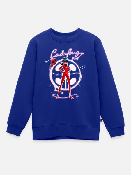 Miraculous Ladybug Mit Tikki - Kinder Premium Organic Sweatshirt - Royalblau
