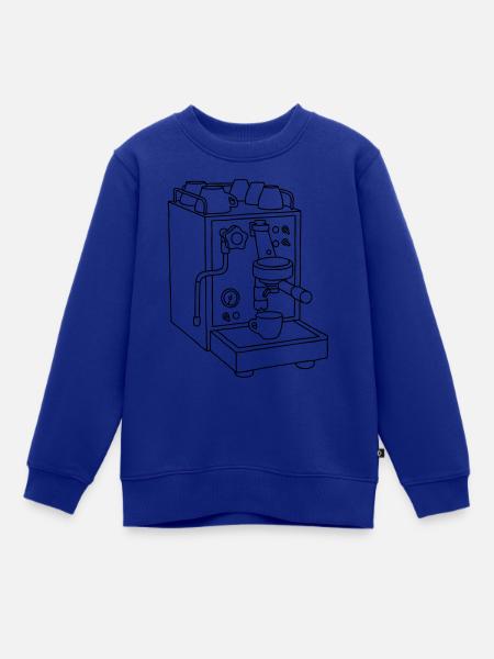 Espressomaschine Barista - Kinder Premium Organic Sweatshirt - Royalblau