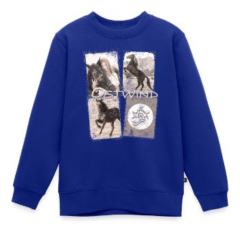 Ostwind Aufbruch nach Ora Kachel-Mix - Kinder Premium Organic Sweatshirt - Royalblau - Vorne - AI Model Kid Female (0cm)