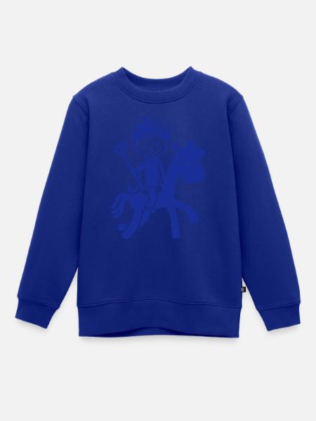 prinz - Kinder Premium Organic Sweatshirt - Royalblau