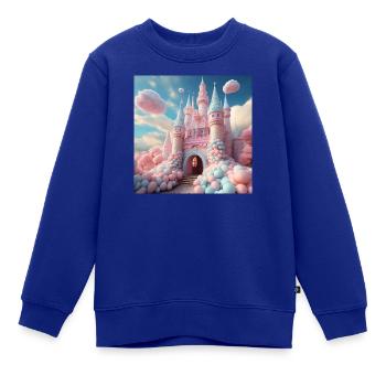 Flauschiges Wunderland - Kinder Premium Organic Sweatshirt - Royalblau - Vorne - AI Model Kid Female (0cm)