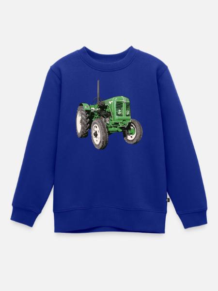 Traktor Famulus RS14 - Kinder Premium Organic Sweatshirt - Royalblau