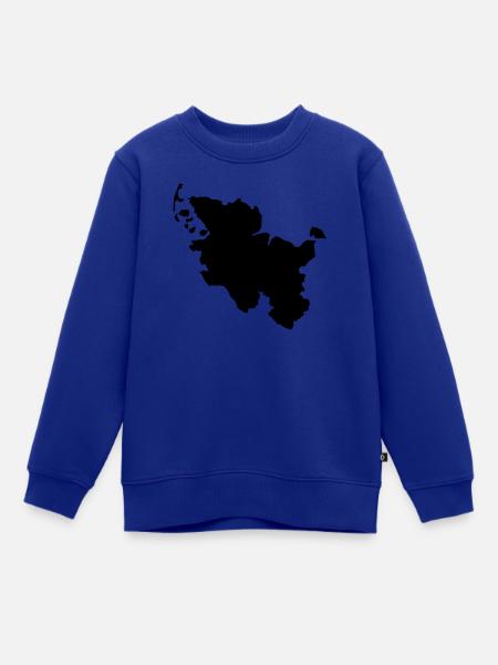 Schleswig Holstein - Kinder Premium Organic Sweatshirt - Royalblau