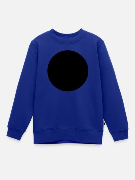 dot - Kinder Premium Organic Sweatshirt - Royalblau