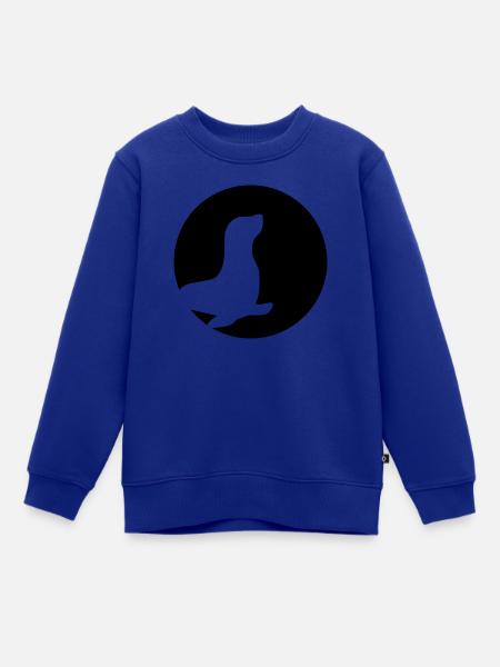 Robbe - Kinder Premium Organic Sweatshirt - Royalblau