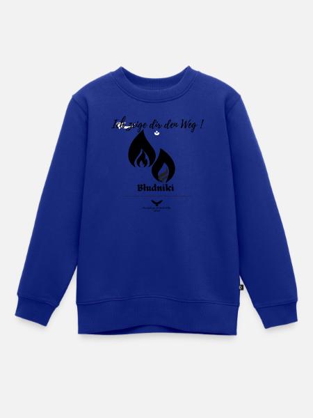 Spreewald Sagen Błudniki Irrlichter - Kinder Premium Organic Sweatshirt - Royalblau
