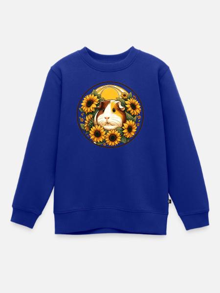 Meerschweinchen - Kinder Premium Organic Sweatshirt - Royalblau