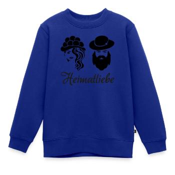 Schwarzwald Heimatliebe - Kinder Premium Organic Sweatshirt - Royalblau - Vorne - AI Model Kid Female (0cm)