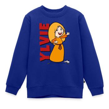 Wickie Und Die Starken Männer Ylvie - Kinder Premium Organic Sweatshirt - Royalblau - Vorne - AI Model Kid Female (0cm)