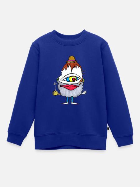 Wichtel - Kinder Premium Organic Sweatshirt - Royalblau