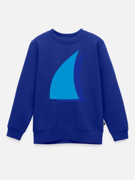 segel - Kinder Premium Organic Sweatshirt - Royalblau