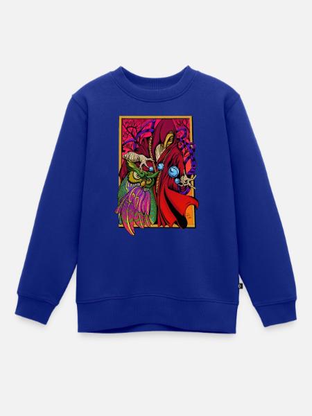 Schöpfer der Universen - Kinder Premium Organic Sweatshirt - Royalblau