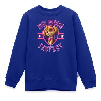 Paw Patrol Skye Pawfect - Kinder Premium Organic Sweatshirt - Royalblau - Vorne - AI Model Kid Female (0cm)