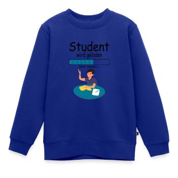 für Neue Angehende Studenten Studienanfänger Baby - Kinder Premium Organic Sweatshirt - Royalblau - Vorne - AI Model Kid Female (0cm)