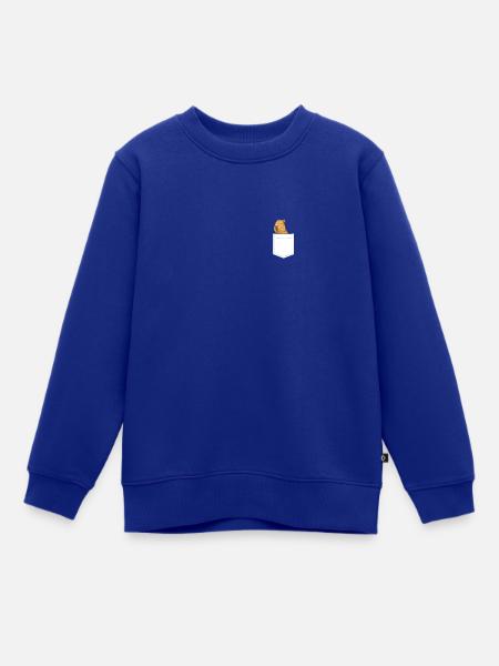 Wasserschwein Capybara - Kinder Premium Organic Sweatshirt - Royalblau