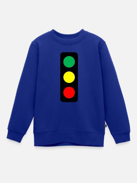 Ampel - Kinder Premium Organic Sweatshirt - Royalblau
