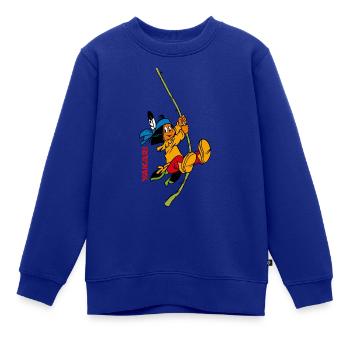 Yakari mit Liane - Kinder Premium Organic Sweatshirt - Royalblau - Vorne - AI Model Kid Female (0cm)