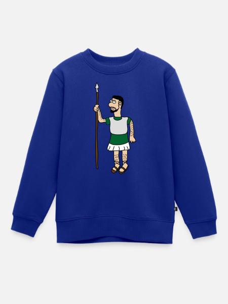 Römer - Kinder Premium Organic Sweatshirt - Royalblau