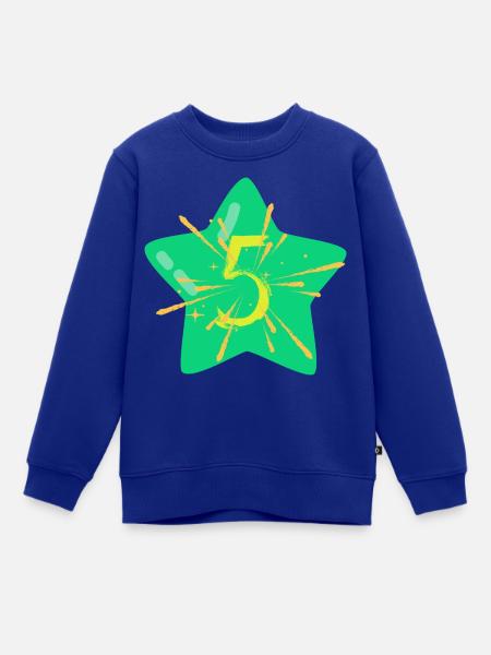 5 Jahre - Kinder Premium Organic Sweatshirt - Royalblau