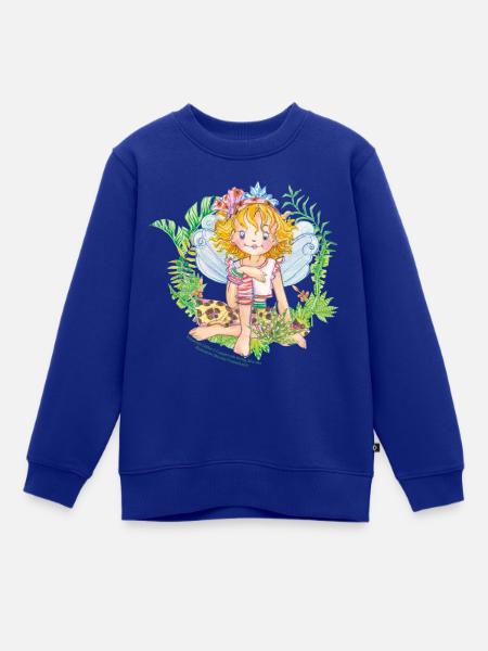 Prinzessin Lillifee sitzt im Dschungel - Kinder Premium Organic Sweatshirt - Royalblau