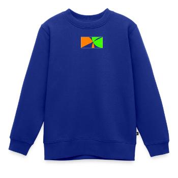 Restez sur la balle! - Sweat Premium enfant bio - bleu roi - Devant - AI Model Kid Female (0cm)