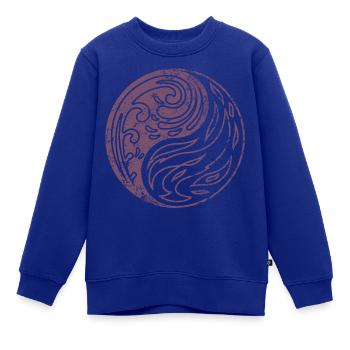 Ostwind Aris Ankunft Feuer Wasser Zeichen - Kinder Premium Organic Sweatshirt - Royalblau - Vorne - AI Model Kid Female (0cm)
