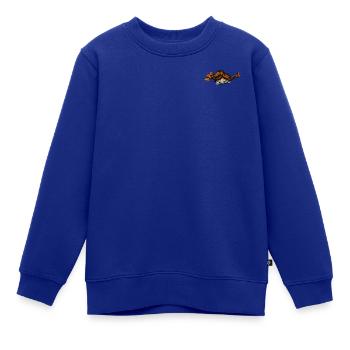 Pippi Langstrumpf Auf Der Lauer Stick - Kinder Premium Organic Sweatshirt - Royalblau - Vorne - AI Model Kid Female (0cm)
