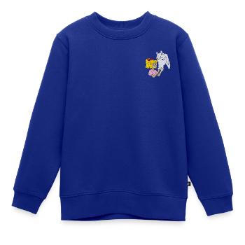 Bibi & Tina Bibi und Sabrina Stick - Kinder Premium Organic Sweatshirt - Royalblau - Vorne - AI Model Kid Female (0cm)